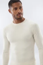 PowerFlex™ Compression Long Sleeve Top - White - Image 4