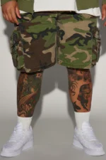 Games Calling Cargo Shorts - Camouflage - Image 3