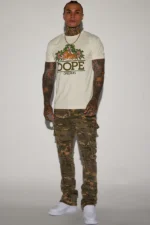 Dope Dreams Short Sleeve Tee - Off White - Image 3