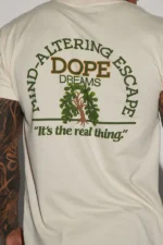 Dope Dreams Short Sleeve Tee - Off White - Image 6