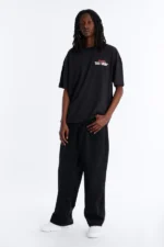 Daily Grind Oversized Short Sleeve Tee - Black Wash - Image 2