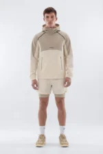 ProRipStop 7″ Built In Compression Shorts - Neon Yellow - Image 2