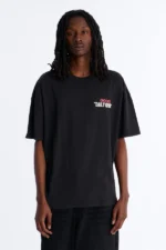 Daily Grind Oversized Short Sleeve Tee - Black Wash - Image 3