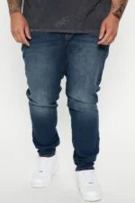 Mike Straight Taper Jeans - Dark Wash - Image 3