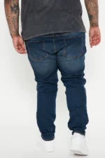 Mike Straight Taper Jeans - Dark Wash - Image 6